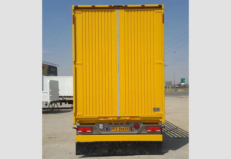 طرح اختصاصی نمای عقب اتاقهای مسقف گروه صنعتی یوتاب