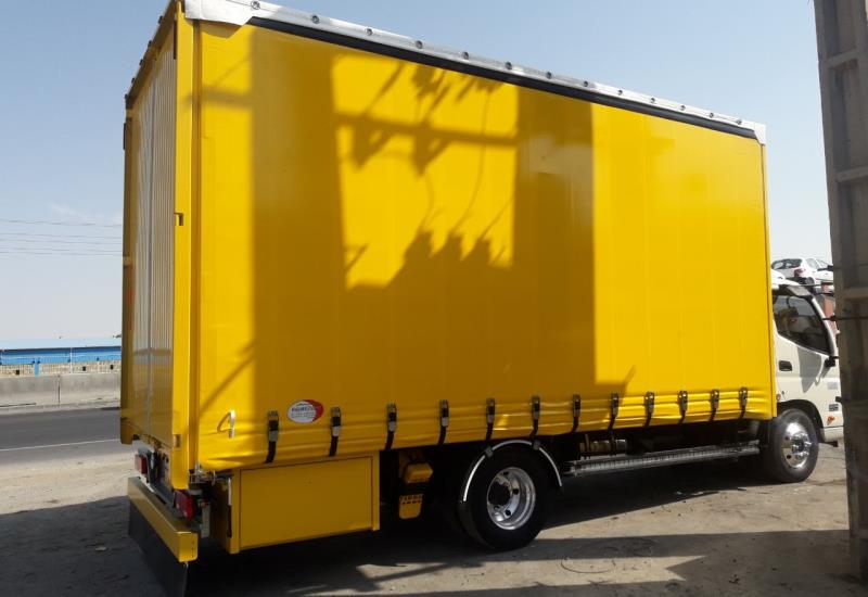 کاربری مسقف چادری دو طرف کشویی حرفه ای
