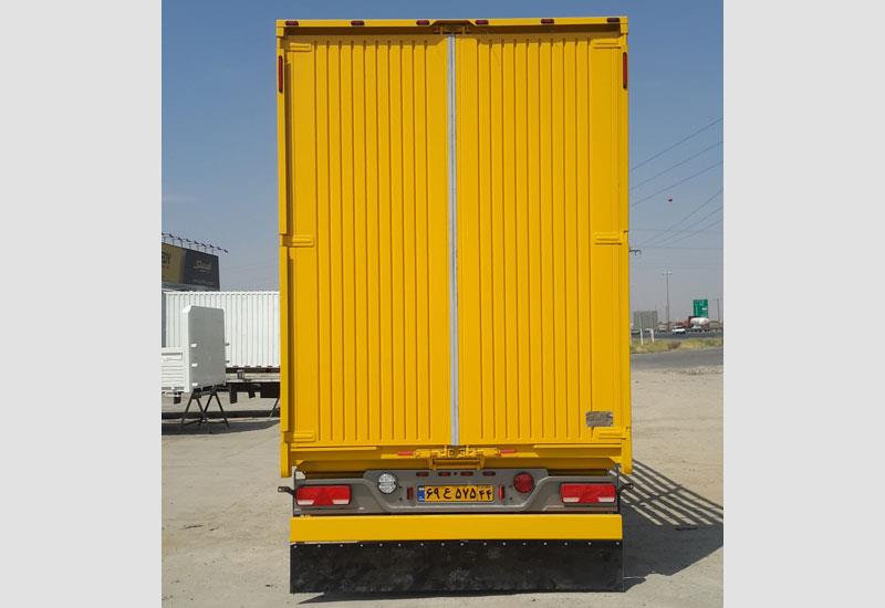 طرح اختصاصی نمای عقب اتاقهای مسقف گروه صنعتی یوتاب