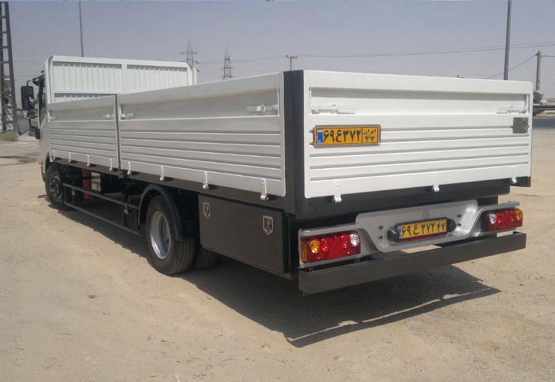 کاربری کفی بغلدار کامیونت ایسوزو 8 تن